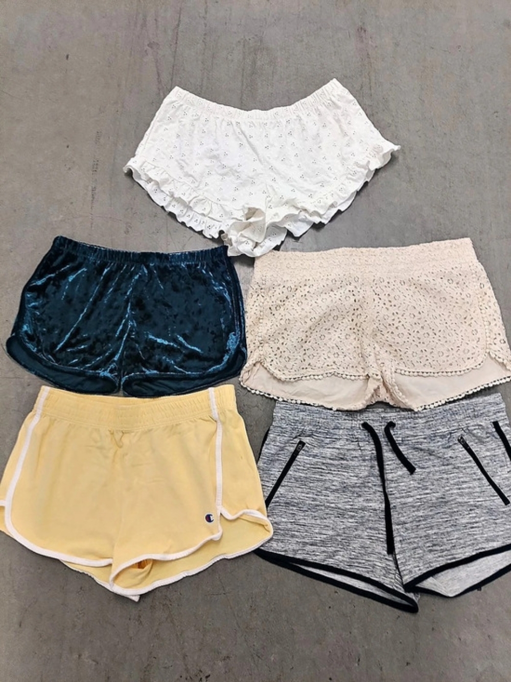Women's Shorts 4-Piece Set